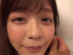 Enthousiasteling, Aziatisch, Grote kont, Pijpbeurt, Huisgemaakt, Masturbatie, Gezichtspunt, Tiener