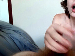 Good girl, amateur blowjob, cum in throat