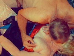 Bella grossa formosa, Macchina, Sborrata, Matura, Figa, Calze, Giochi