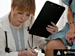 Summer Cols Seductive Teasing Sparks Stepmom Penny Barbers Intense Medical Exam and N