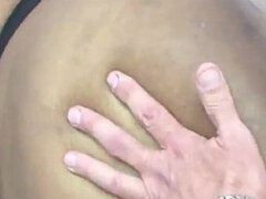 Belle grosse femme bgf, Gros cul, Gros seins, Noire, Sucer une bite, Fétiche, Mamelons, Nénés