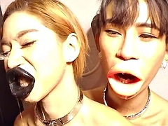 Amatör, Asiatisk, Pov, Shemale, Suger, Tonåring, Thai, Trekant