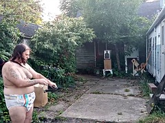 素人, ぽちゃ, ゲイ, 下着, アウトドア, 現実, 一人