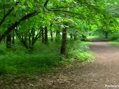 Plantureuse, Petite amie, Hard, Seins naturels, De plein air, Actrice du porno, Pov, Public