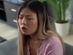 Asiatique, Gros cul, Sucer une bite, Brunette brune, Tir de sperme, Hôtel, Japonaise, Épouse