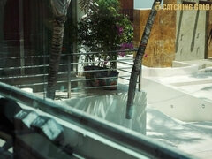 Venezuelan Dirty Slut Risks Gym Passionate Heat