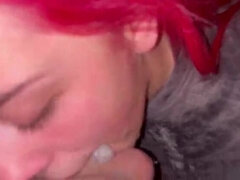 Sloppy Deep Throat Face Fuck - Pornellia Takes It Rough & Gags Hard