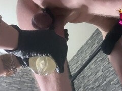 Bondagebeldade, Casal, Punheta, Escravoa, Brinquedos