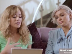 デカパイ, ブロンド, フェラチオ, カワイイ, チン, レズビアン, 淫乱熟女, タトゥー