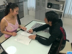 アジア人, フェラチオ, 茶髪の, イく瞬間, 手コキする, Hd, 淫乱熟女