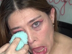 Hardcore! Custom Video! Keeping a Big Dildo Inside My Throat as Long as Possible!!