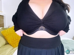 Xlgirls: Amber Marie's bedroom masturbation antics go on for an XL Girls-sized volume