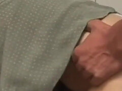 Big muscle cock in sexy milf...toilet sex