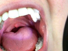 Uvula Compilation: mouth Fetish