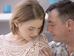 18, Stora tuttar, Avsugning, Hd, Enorm, Slick, Mogen, Fitta