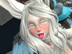 삼차원, 항문, 화장실, 머리카락이 많은