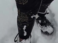 Americano, Pareja, Maduro, Al aire libre, Pov, Pelirrojo, Transexual, Tatuaje