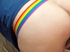 Amatéri, Anál, Zadok, Veľký zadok, Dildo, Vloženie, Spodná bielizeň, Sólo