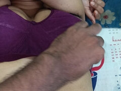 Amateur, Pareja, Peludo, Ama de casa, Indio, Maduro, Esposa