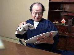 Creampie Old Man, Pretending To Be Fragile. 2