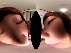 Voluptuous Asian babe breathtaking VR video