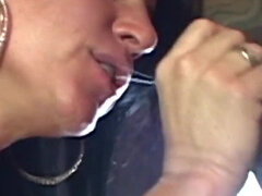 Golden Cheeks - Busty MILF Gets Feet, Cunt & Throat Fucked