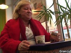Cock hungry grandma is pounded