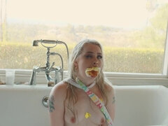 Røv, Blondine, Pik sutte, Brunette, Kjole, Hd, Latex, Trekant