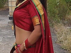 New Bride Look Stripping and Teasing