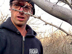 아마추어, 큰 음경, 커플, 야외의, 공개적인