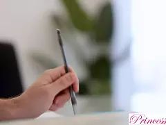 Blondin, Avsugning, Creampie, Sperma shot, Kvinna, Hd, Orgasm, Skriker