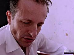 Pole Dancer Serves Two Customers Multiple cum