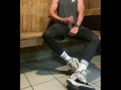 Enthousiasteling, Grote lul, Sperma shot, Daddy, Masturbatie, Alleen