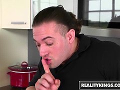 Sneaky Reality Kings get naughty with sexy Lexxxus Adams, Nina Dolci & Tarza