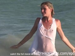 Enthousiasteling, Strand, Flashing, Hd, Onschuldig, Naakt, Realiteit, Mager