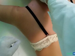 Beautiful Squirting Blonde Migraine Cured By My Cock - Perky Tits Blonde Babe in Reality Hospital Sex