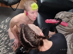 Stel, Latex, Lesbisch, Meesteres