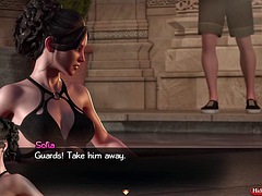 3d, Sperm skott, Føtter, Fingring, Runke, Ridning