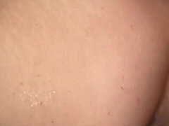 Stor stjärt, Stora tuttar, Avsugning, Sperma i munnen, Ansiktsbehandling, Mellanrasig, Milf