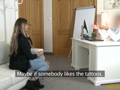 Suihinotto, Spermashotti, Takaapäin, Naamallinen, Itsetyydytys, Toimisto, Näkökulma pov