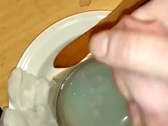 Dip cock in hot wax