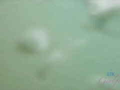 Amatör, Blondin, Flickvän, Orgasm, Utomhus, Pov, Offentlig, Våt