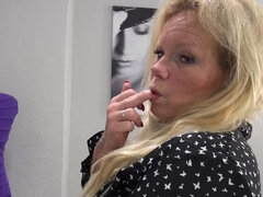 German housewife playing with herself