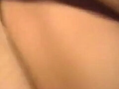 Sexy Slut with Nice Tits and Hairy Pussy Fucked and Ass Fucked by Two Big Cocks