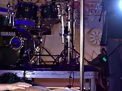 Amatör, Stora tuttar, Brunett, Offentlig, Tuttar