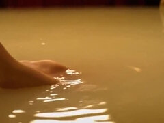 아시안, 인도인, 나이든, 밀프, 자연의 가슴