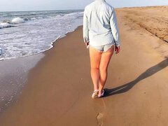 Amateur, Plage, Cocu, Femme dominatrice, Hd, Mère que j'aimerais baiser, Maman, De plein air