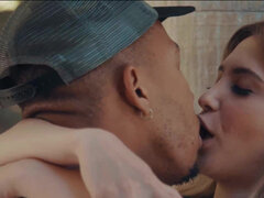 Horny Jane makes her interracial dreams come true