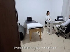 MILF Gabi Sweet Gets Fingered During Anal Exam By Doctor
