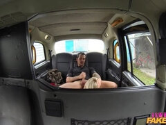 Dirty Driver Swallows Copper's Cock